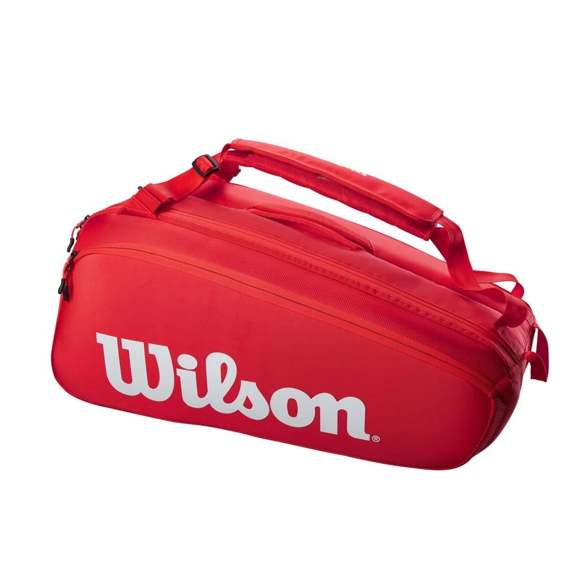 Wilson Super Tour 15 Pack Tennis Bag - Red 2 Wilson Super Tour 15 Pack Tennis Bag - Red - Image 2