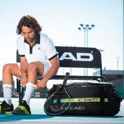 Head Gravity R-PET Duffle 12-Pack Bag - Black -Tennis Shop 283122 4