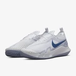Nike Court React Vapor NXT (Men's) - White/Ashen Slate/Volt/Mystic Navy -Tennis Shop CV0724 111e