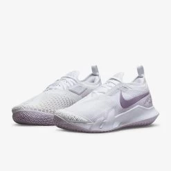 Nike Court React Vapor NXT (Women's) - White/Doll/Amethyst Wave -Tennis Shop CV0742 116d