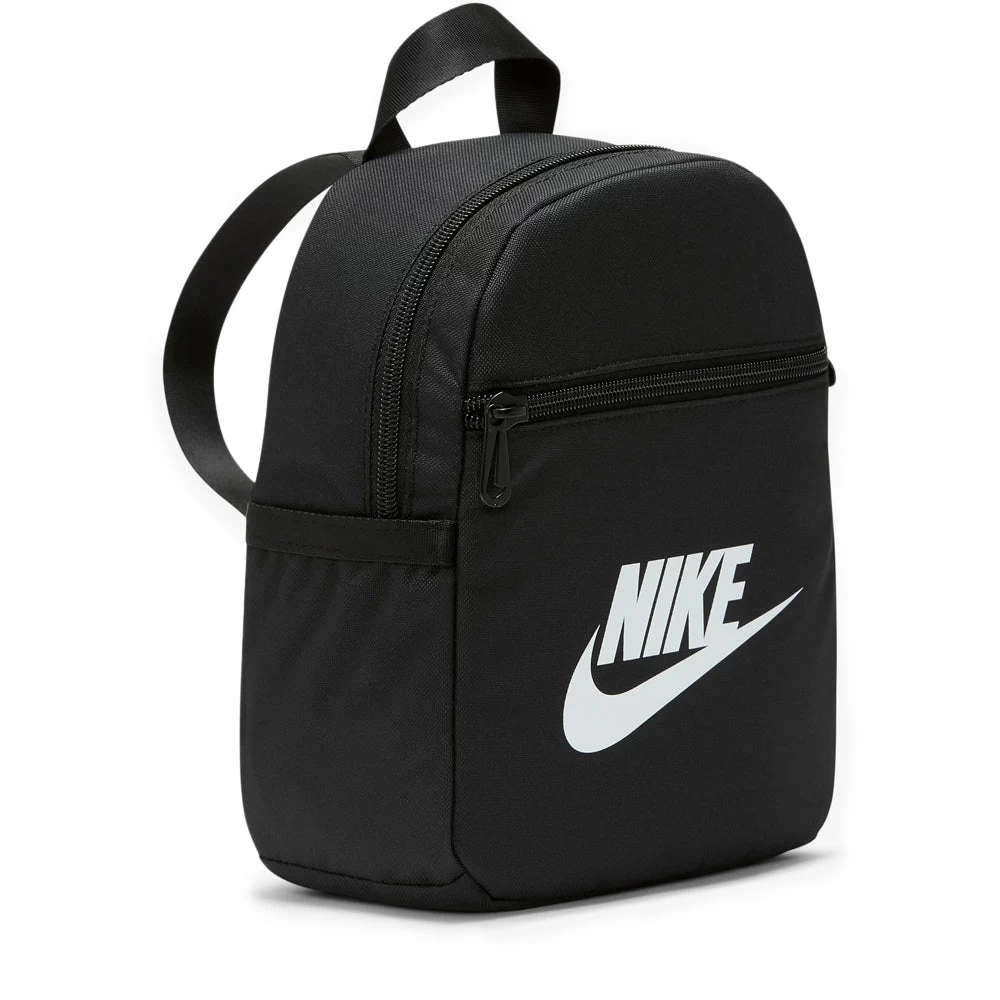 Nike Sportswear Futura 365 Women's Mini Backpack - Black/Black/White 4 Nike Sportswear Futura 365 Women's Mini Backpack - Black/Black/White - Image 4