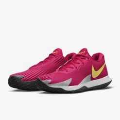 Nike Court Zoom Vapor Cage 4 Rafa (Men's) - Mystic Hibiscus/White/Black/Yellow Strike -Tennis Shop DD1579 600e