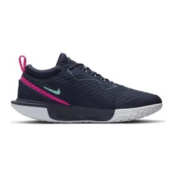 Nike Court Zoom Pro (Men's) - Obsidian/Green Glow/White/Hyper Pink -Tennis Shop DH0618 402c