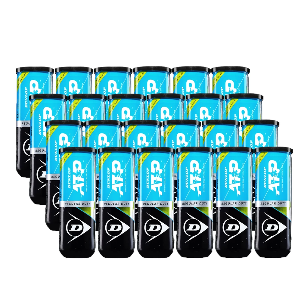 Dunlop ATP Regular Duty Tennis Ball - Case (24 Cans - 72 Balls) 1 Dunlop ATP Regular Duty Tennis Ball - Case (24 Cans - 72 Balls)