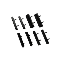 Gamma Support Post Protect Pads Black - 6 And 12 O'clock (Set Of 8)