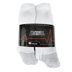Power Cushion Socks 6 Pair
