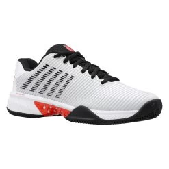 K-Swiss Hypercourt Express 2 (Men's) - White/Red (Available Size: 13) -Tennis Shop HypercourtExpress2 Men K06614 405