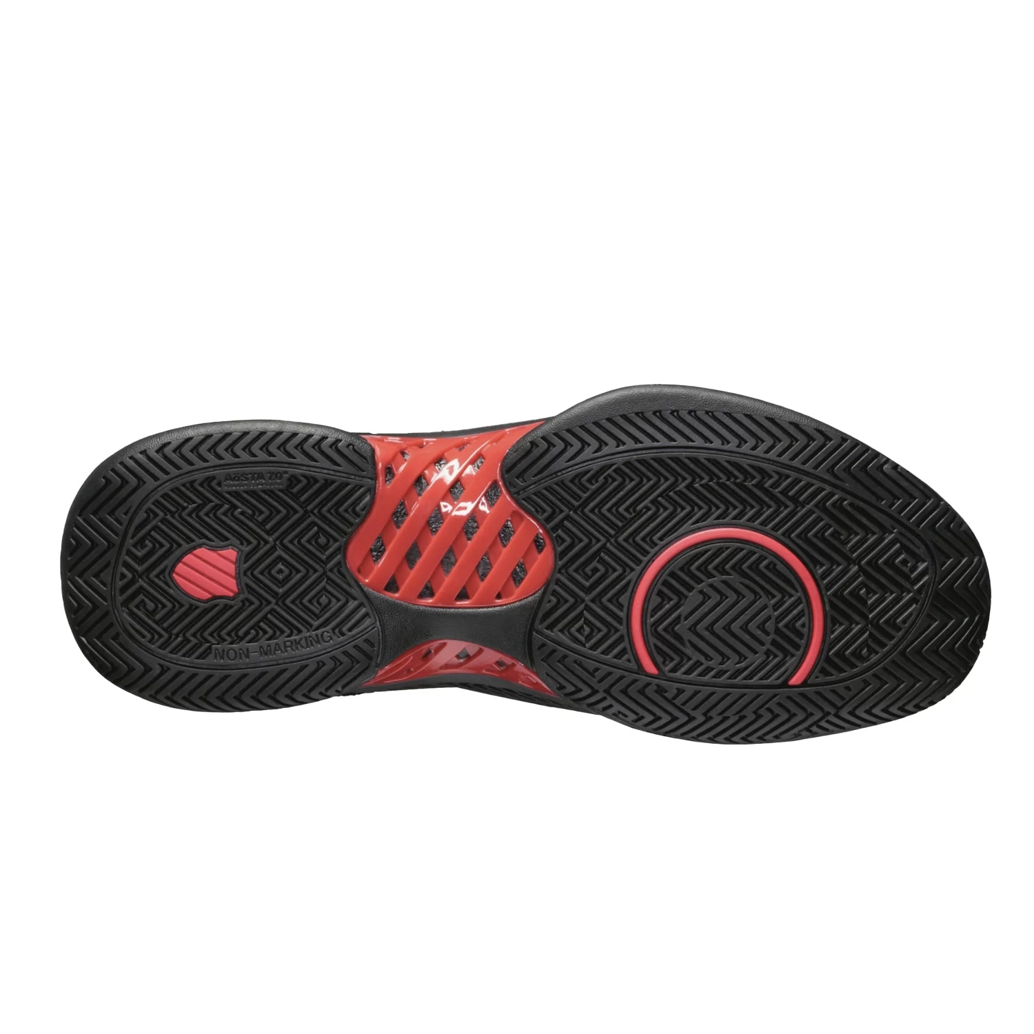 K-Swiss Express Light Pickleball (Men's) - Black/Lollipop 3 K-Swiss Express Light Pickleball (Men's) - Black/Lollipop - Image 3