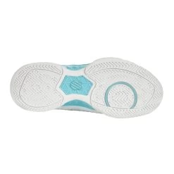 K-Swiss Bigshot Light 4 (Women's) - Brilliant White/Angel Blue/Sheer Lilac -Tennis Shop K96989 190c