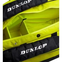 Dunlop SX Performance 8 Pack Thermo Bag - Black/Yellow -Tennis Shop SX Perf 8Packd