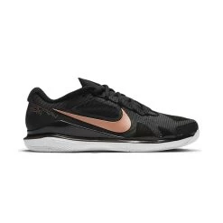 Nike Court Air Zoom Vapor Pro (Women's) - Black/White/Metallic Red Bronze