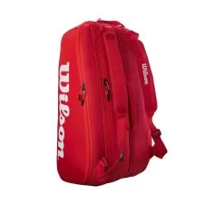 Wilson Super Tour 9 Pack Tennis Bag - Red 5 Wilson Super Tour 9 Pack Tennis Bag - Red -Tennis Shop WR8010501001 3