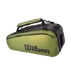 Wilson Blade V8 Super Tour 15 Pack Bag - Black/Green