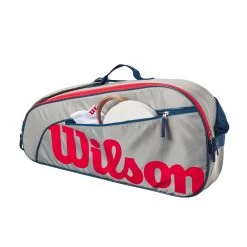 Wilson Junior 3 Pack - Grey/Red -Tennis Shop WR8023901 2 3PK GY.png.high res