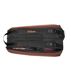 Wilson Pro Staff V14 Super Tour 9 Pack Bag - Desert Bronze -Tennis Shop WR8024501 6 Super Tour Pro Staff V14 9PK Copper.png.high res