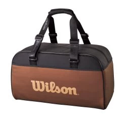 Wilson Pro Staff V14 Super Tour Duffle - Bronze/Black -Tennis Shop WR8025801 1 Super Tour Pro Staff Duffle Copper.png.high res