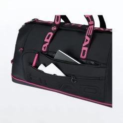 Head Coco Duffle Bag -Tennis Shop coco duffle bag black pink4
