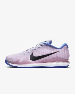 Nike Court Air Zoom Vapor Pro (Women's) - Football Grey/Doll/Medium Blue/Black -Tennis Shop cz0222 001 1copy