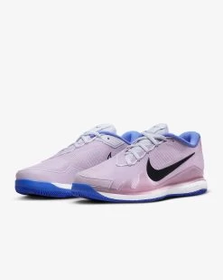 Nike Court Air Zoom Vapor Pro (Women's) - Football Grey/Doll/Medium Blue/Black -Tennis Shop cz0222 001 2copy